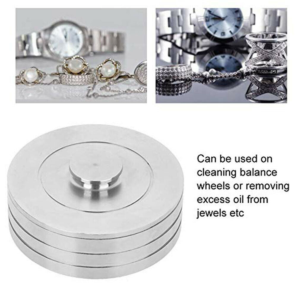 Benzine Cup Stainless Steel Container for Cleaning Watch Movement Parts Tool