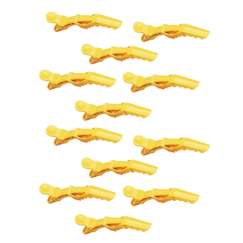 12 Pieces Extra Large Hair Sectioning Clip Thick Hair Alligator Clips Makeup