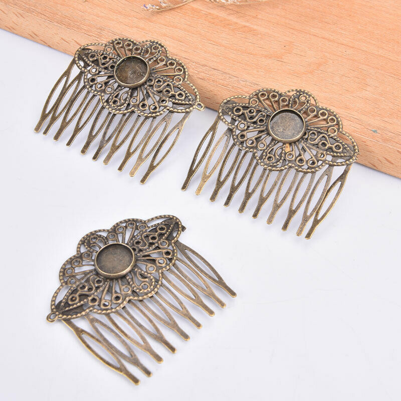 5pcs Hair Comb Jewelry Making Hairpins Findings Hair Clips AccessoriesFCA