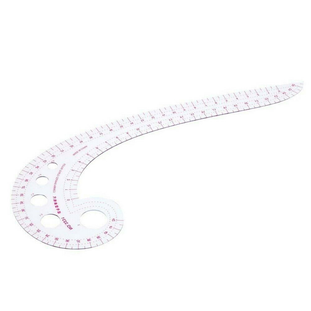 Sewing Tool Soft Plastic Comma Curve Ruler Styling Design Ruler French Curve