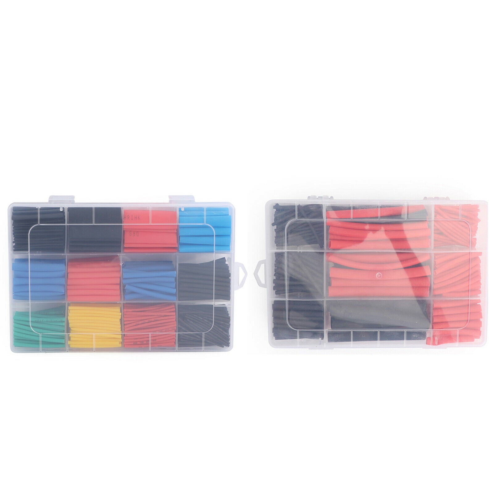 1070pcs 3:1 Insulated Cable Sleeves Heat Shrink Tube Kit  Corrosion Resistant T3
