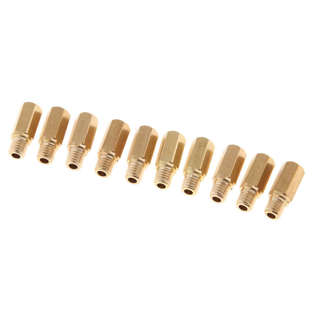 10Pcs Carburetor Carb Hex Main Jets 140 for PWK   FCR KOSO KOK