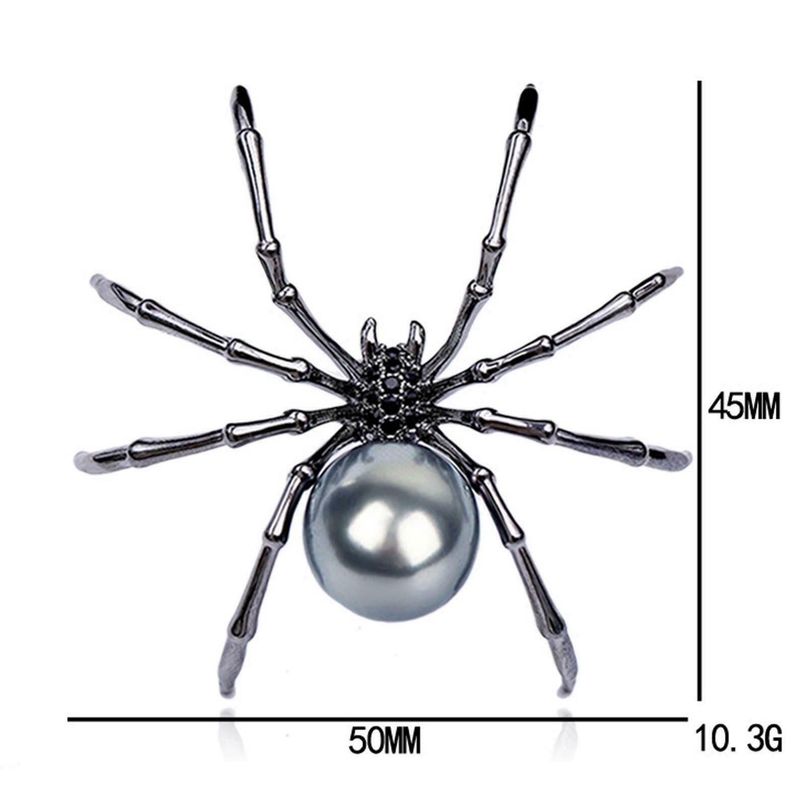 Spider Brooch Pins for Women and Men Witch Jewelry Halloween Pin Accessories &