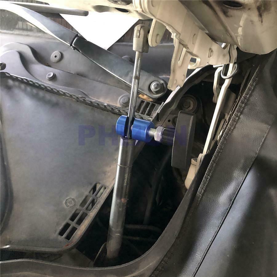 Universal Car Lift Support Clamp Aluminum Anodized for Tool Boxes Trunks Hoods