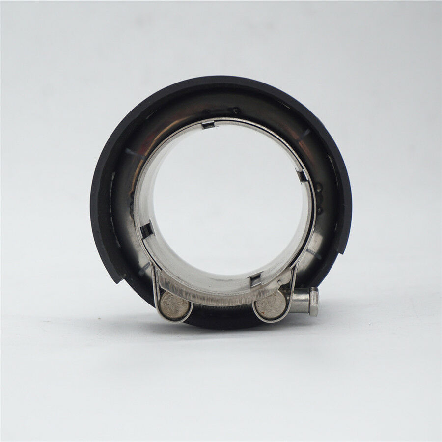 Real Carbon Fiber Exhaust Pipe Trim Tip OUTLET: 93mm 3.66inch INLET:60mm 2.4inch