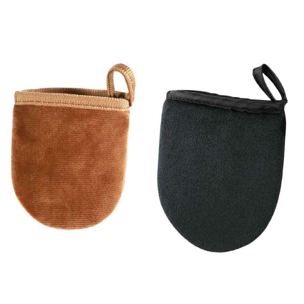 2 1 Self Tan Mitt BEST Reusable Self Tanner Applicator Mitten Glove Black