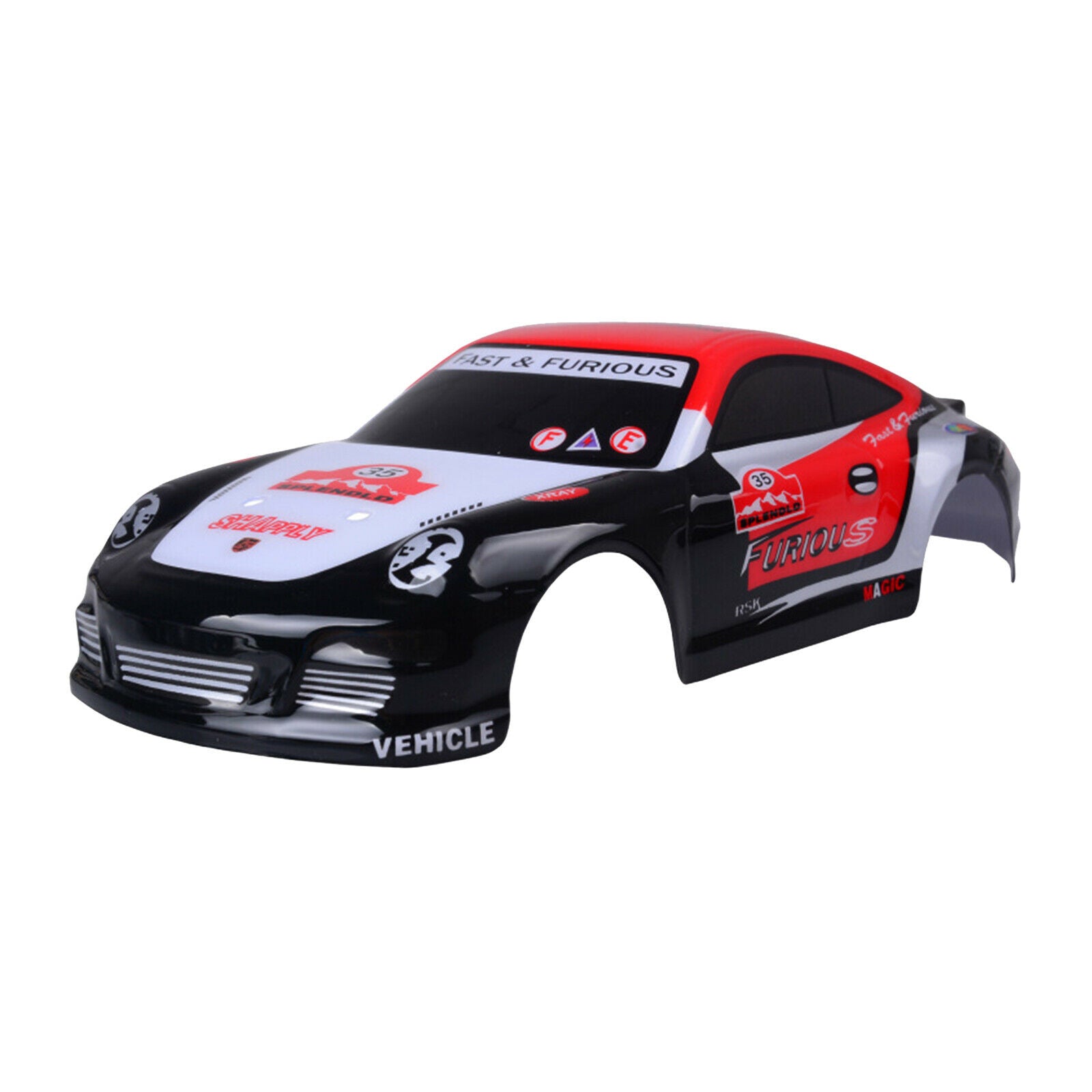 Plastic 1/28 Body Shell RC Vehicles Spare Parts Upgrade Modification Parts