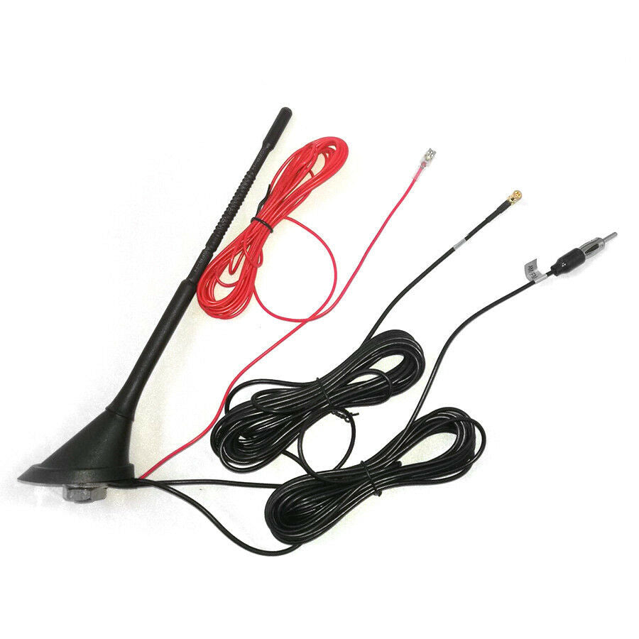 Automobile Roof Mounted Combined FM + DAB Antenna Built-in Amplifier Active SMB