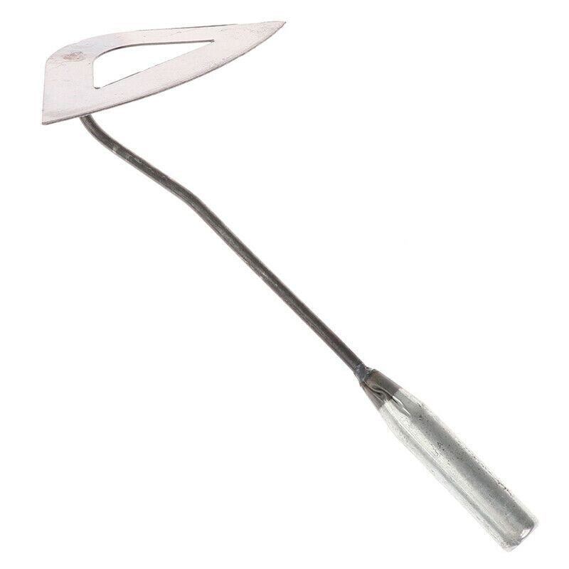 1pc All-steel Hardened Hollow Hoe Handheld Weeding Rake Garden Weeding T JYDFAU