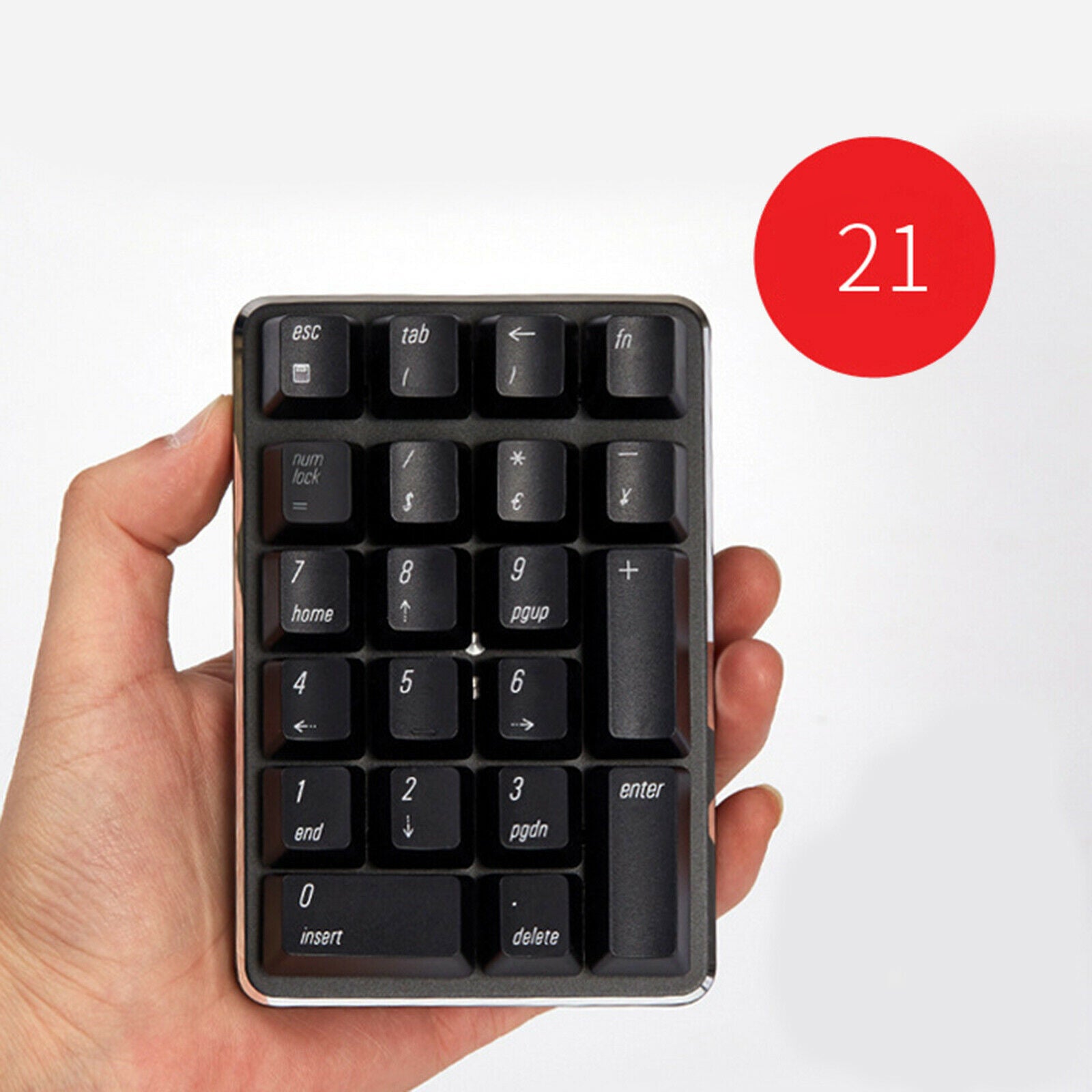 Compact 2.4G Wireless Mechanical Numeric Keypad Numpad Gaming Keyboard