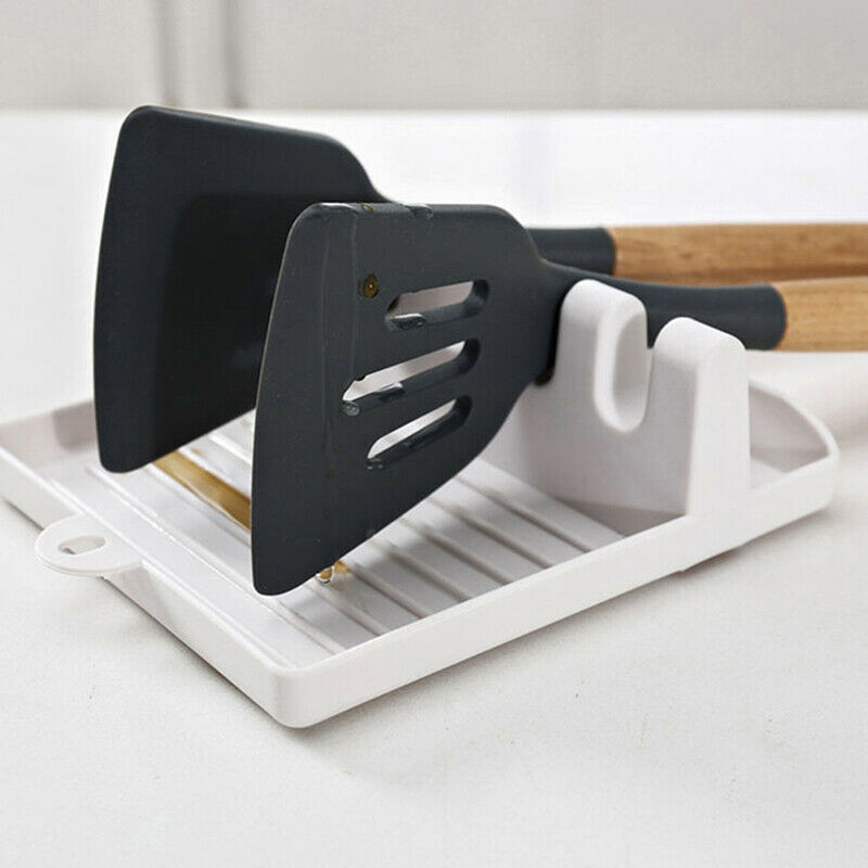 1PC Multifunctional non-slip plastic shelf kitchen spoon pad spatula she.l8