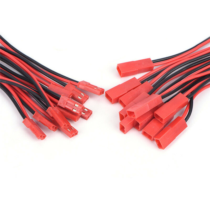 10PCS 2 Pin 2.54mm Male and Female Wire Connector Plug Cable For RCBattryM.l8