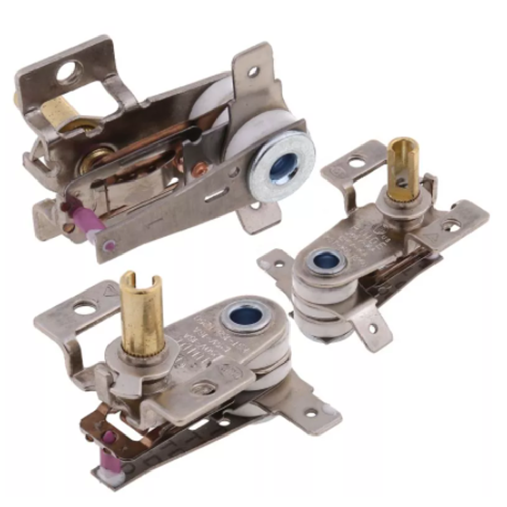 1PCS Adjustable 90 Celsius Temperature Switch Bimetallic Heating Thermostat