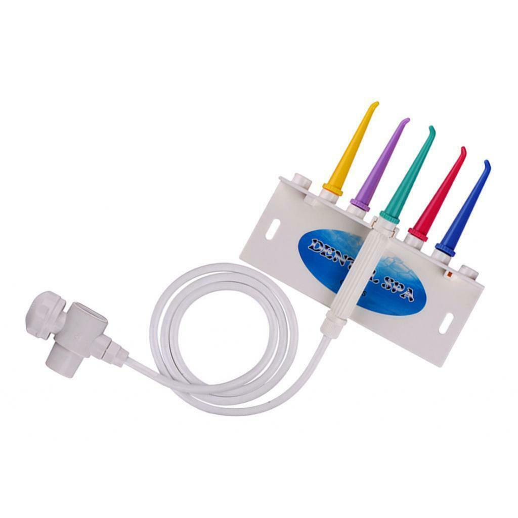 Portable Manual Dental Tooth Stains Remover Water Flosser Oral Cleaner