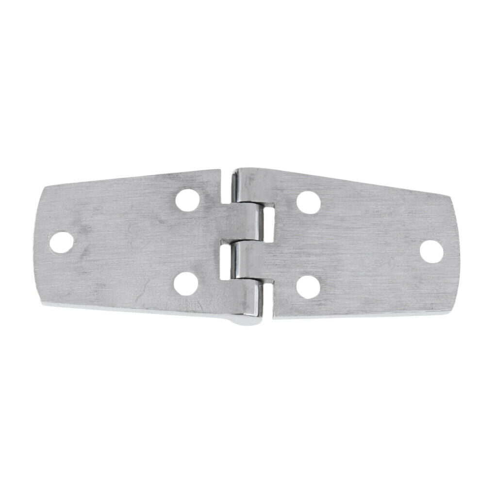 316 Stainless Steel Marine Polished Boat Door Hinges Cabin Stamp Strap Hinge