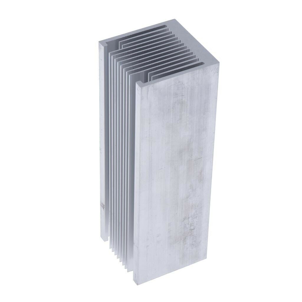 Aluminum LED/CPU/Module Heat Sink Cooling Fin Radiator Pad 50x50x150mm