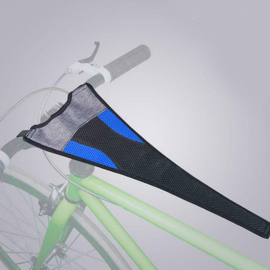2x Durable Bike Trainer Sweat Cover Indoor Frame Guard Net Protector Holder