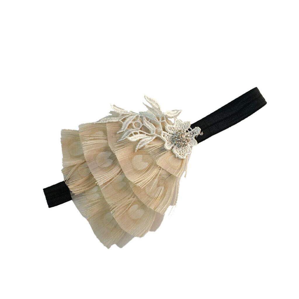 Flapper Headband Women's Fascinator Wedding Bridal Party Prom Hair Band Hair