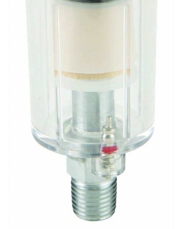 1/4" Air Brush Compressor In Line Oil Water Separator Tool Trap Filter Separator