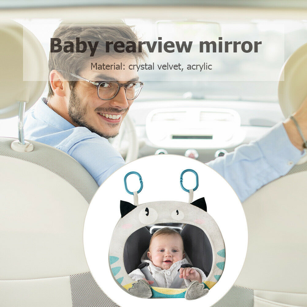 Adjustable Wide Angle Car Baby Seat Rearview Mirror Safety Mirror Monitor @