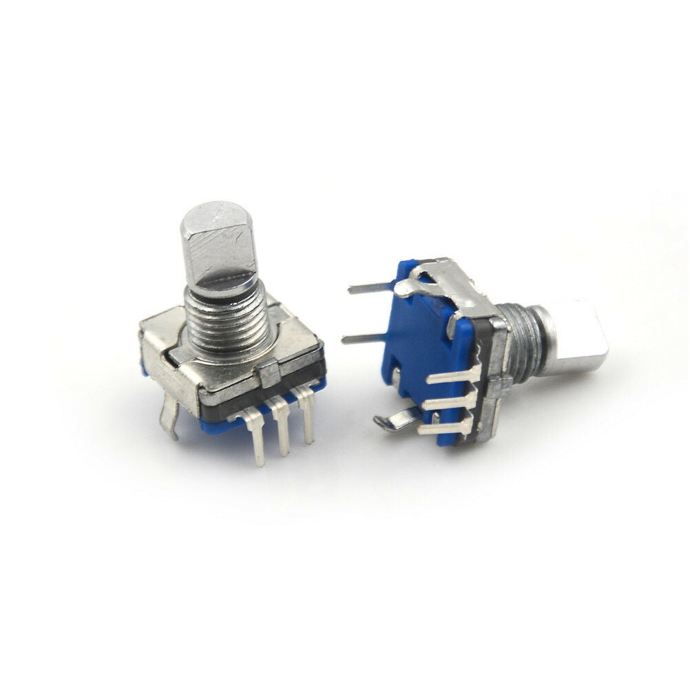5Pcs Rotary Encoder Push Button Switch Keyswitch Electronic Components 12mm X WF