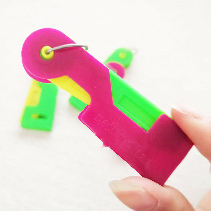 4Pcs Automatic Needle Threader Plastic Easy To Use Stitch Sew Hem Sewing LOU Rf