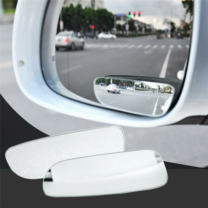 Convex Rear Side View Blind Spot Mirror FOR Universal Car 360Â° Wide Angle 2Pcs