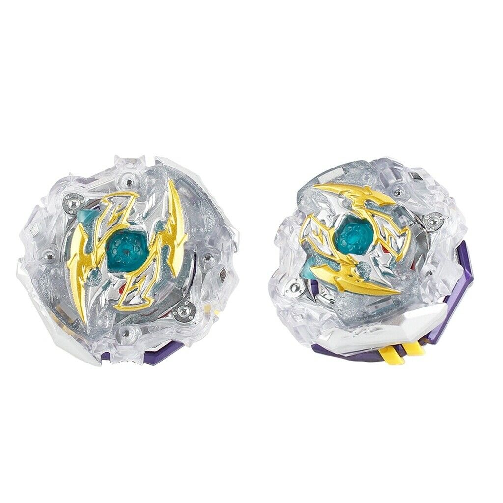 2x Burst Gyro Spinning Top Fight Toys w/ Launcher Sets for Playset Gifts