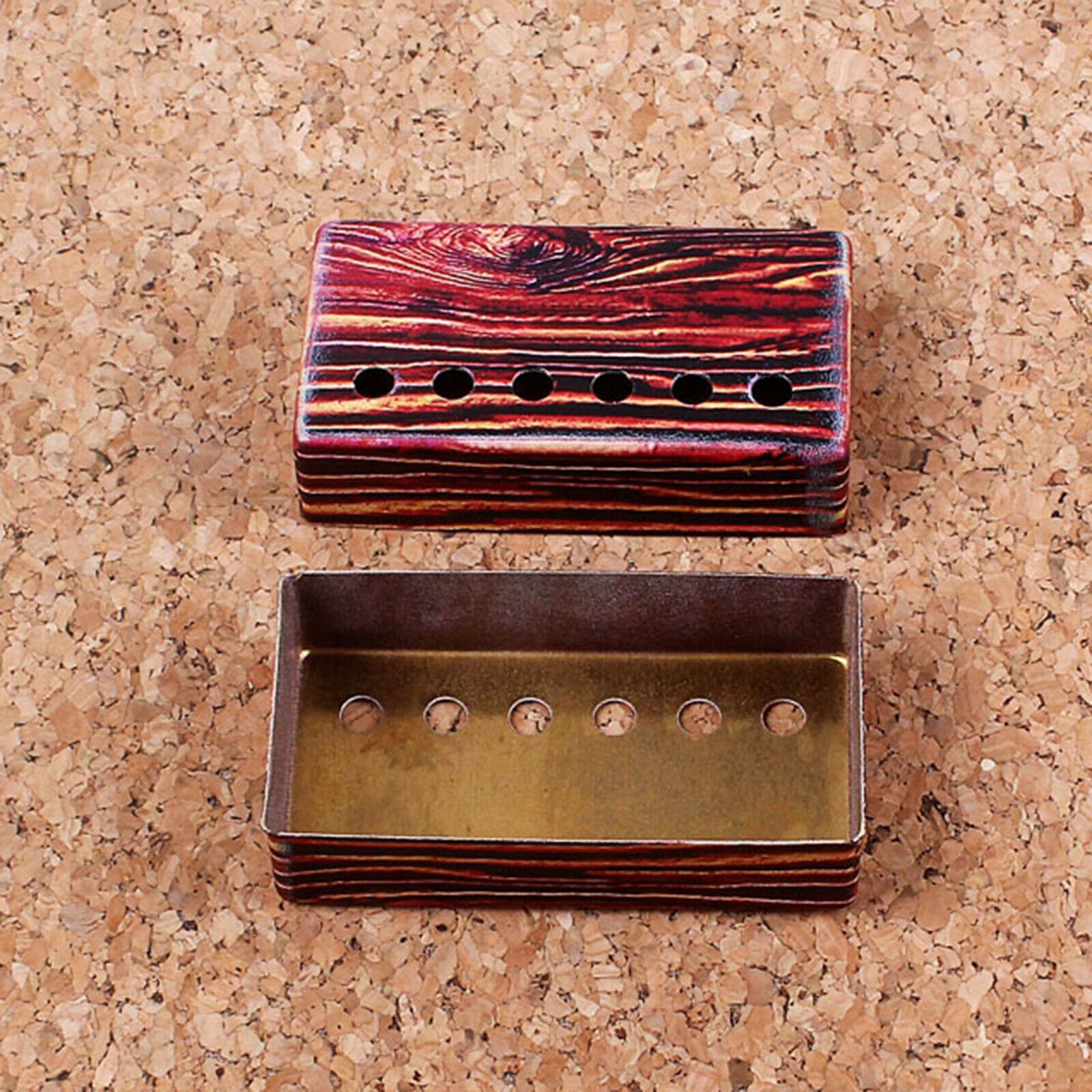 2pcs Copper Guitar Pickup Cover Set Electric Guitar Parts Easy to Install