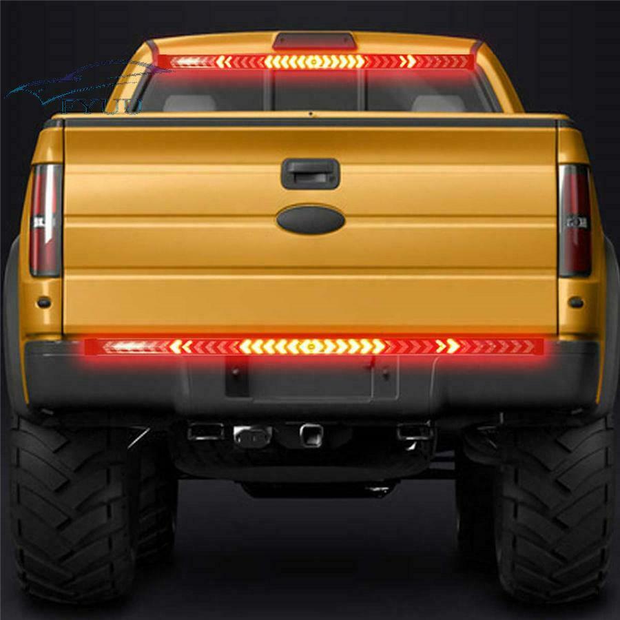 Truck Tailgate Strip Light Bar W/Scanning Brake Driving Flowing Turn Signal 40''