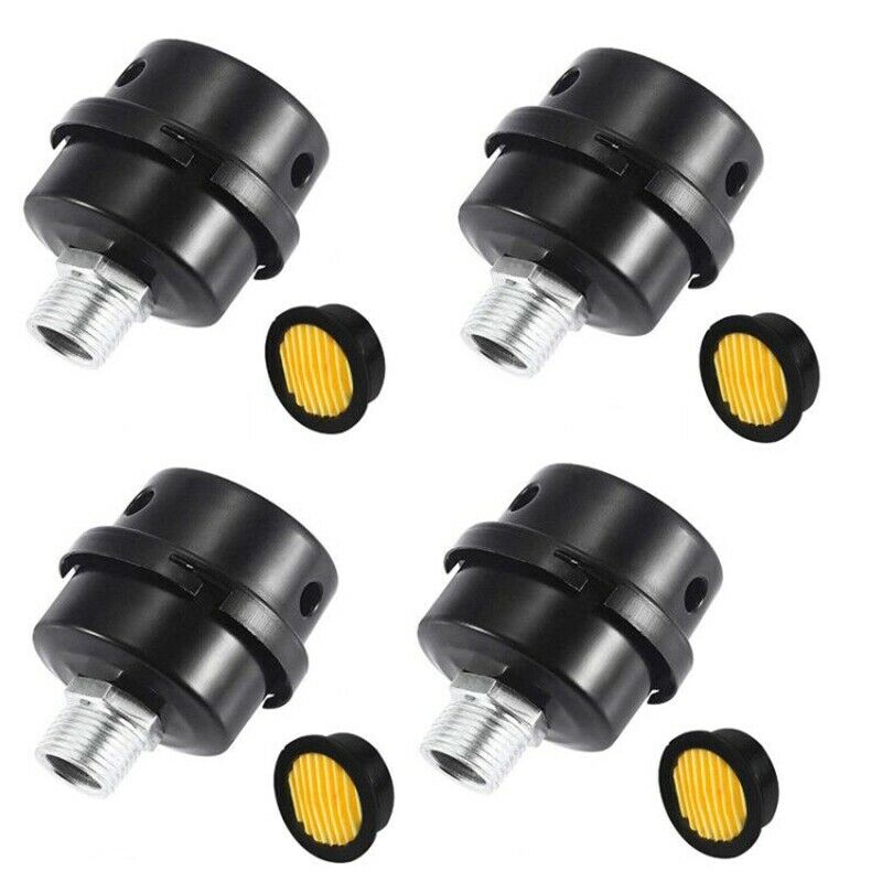 Air Compressor Filter 20mm 1/2 Inch PT Metal Air Compressor Intake Filter NoisF6