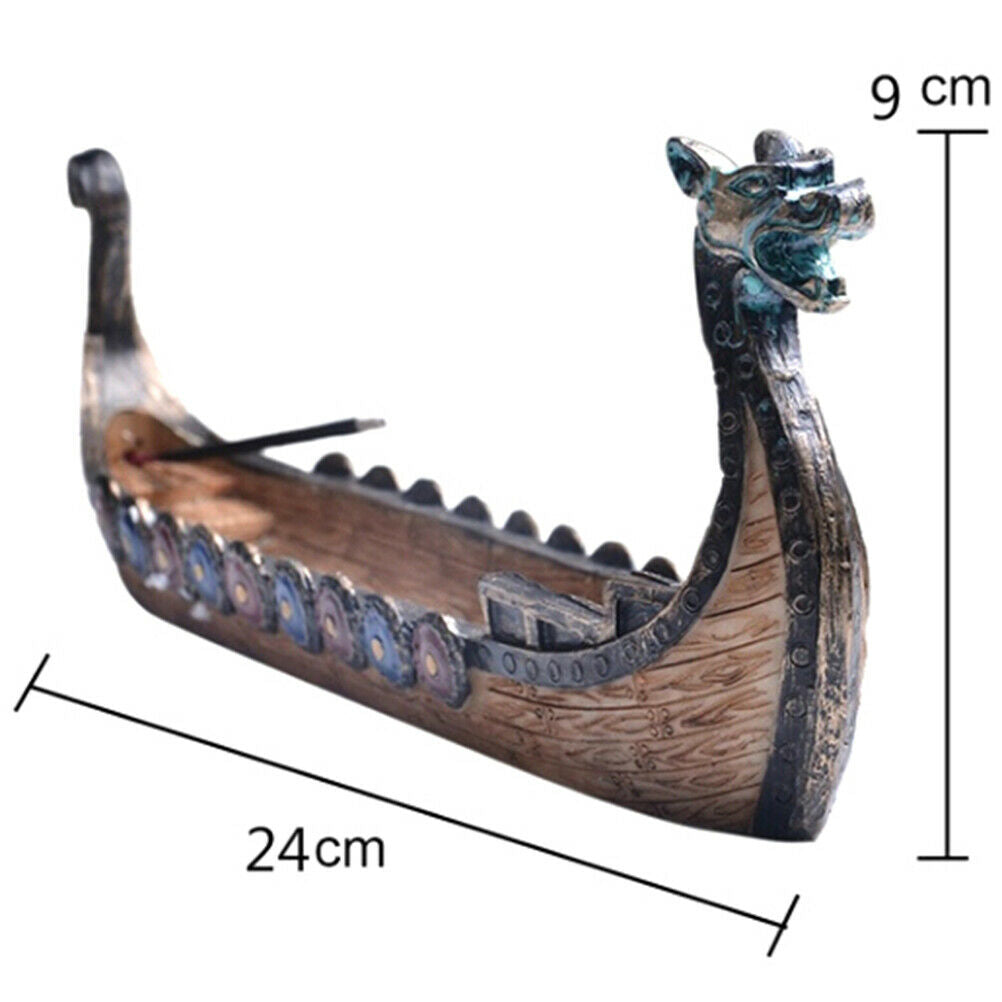 Retro incense burners traditional the dragon boat incense stick holder bur xJSJ