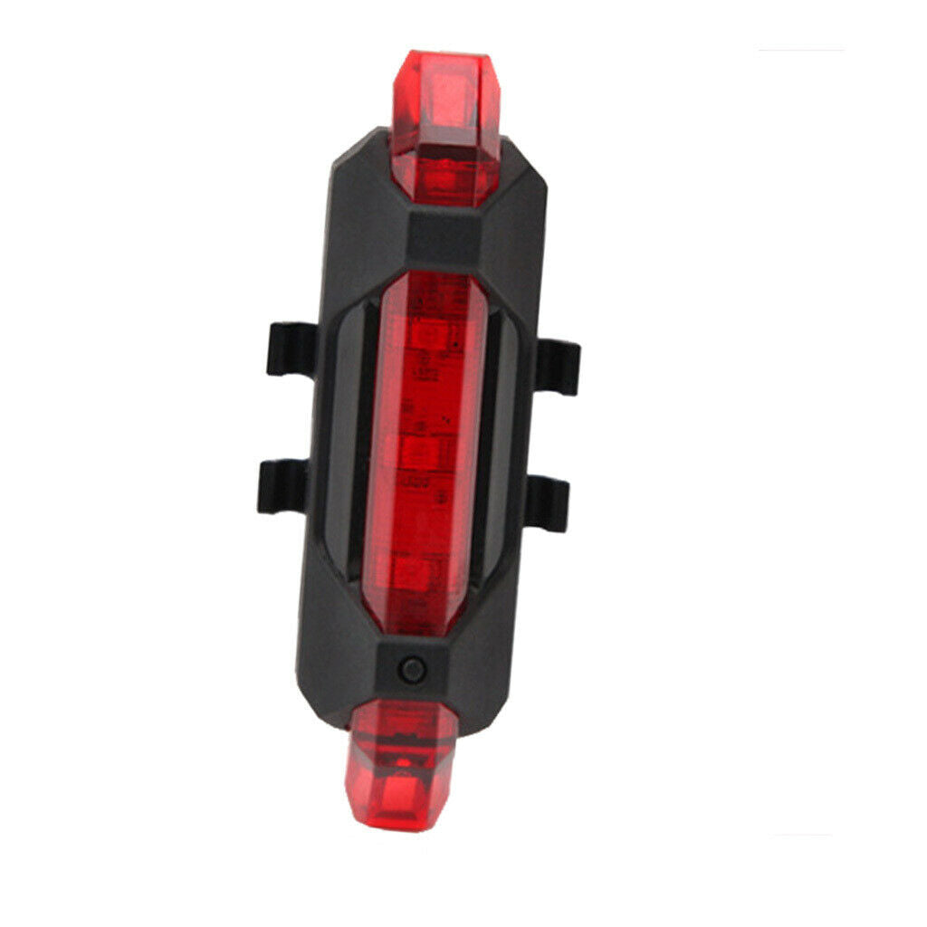 2pcs Bright Bicycle Solar Power/USB Head Light Tail Lamp Accessories Night