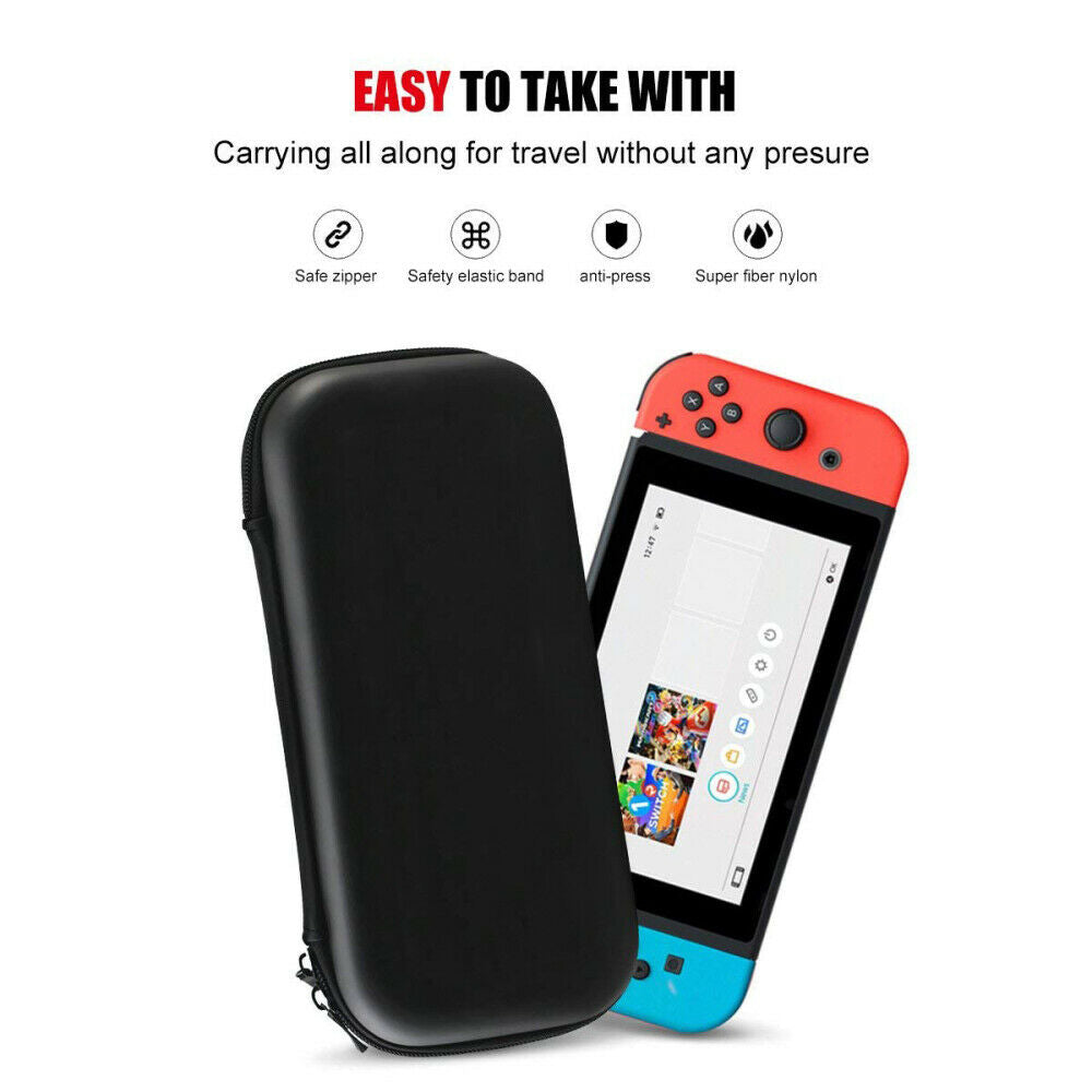 Portable Hard Case Protective Cover Kit Travel Carry Bag For Nintendo Switch