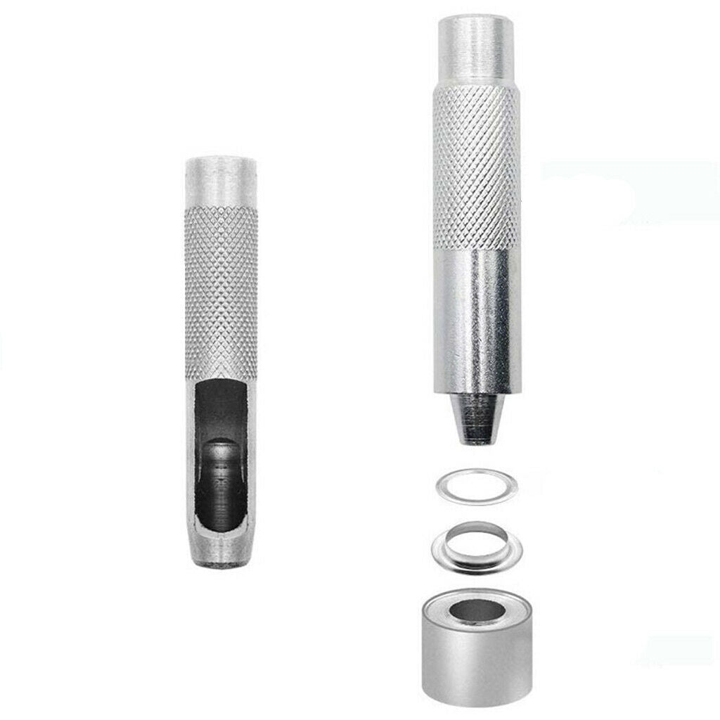 100 Sets Grommet Setting Tool with 3PCS Install Tools Eyelet Kit for Curtain