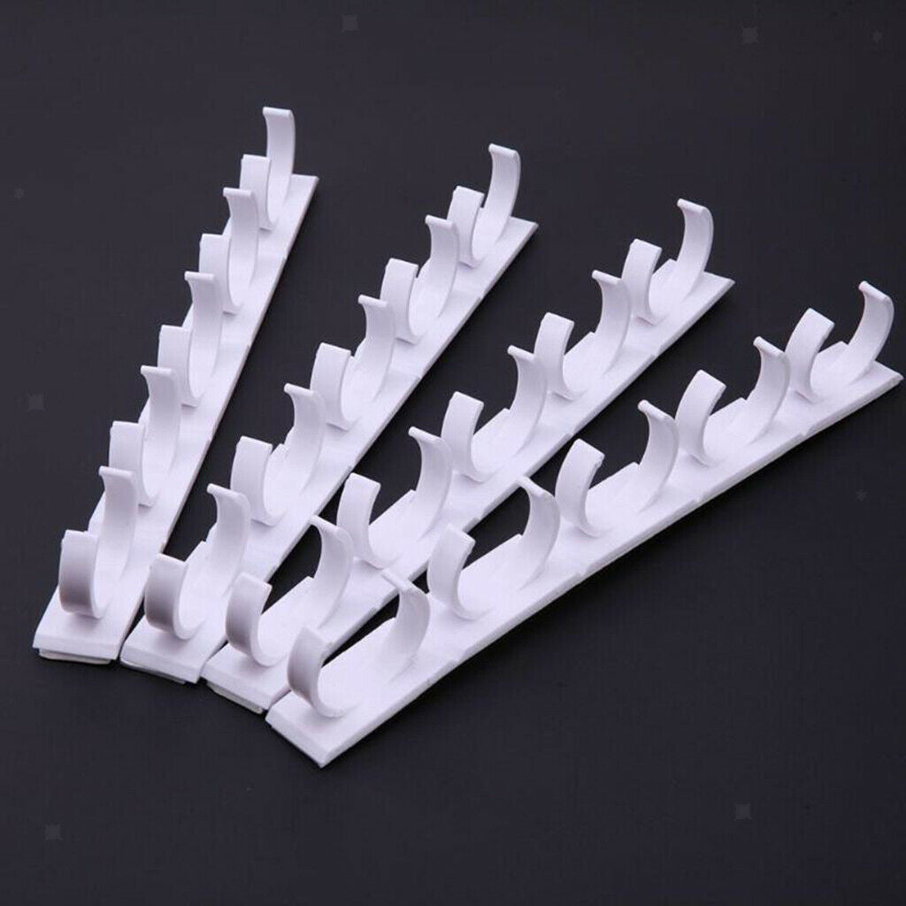 4 Pieces Grip Spice Racks for 20 Spice Jars Kitchen Space Saving Oragnizer
