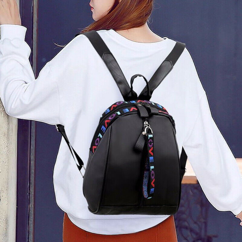 Women Backpack Purse School Waterproof Anti-Theft Oxford Cloth Travel Mini Bag