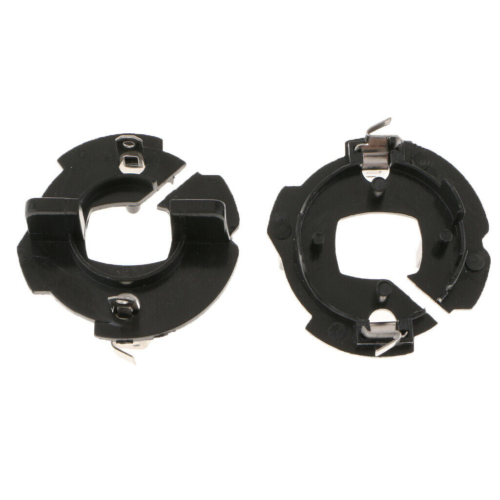 2pcs H7 LED Headlight Bulb Holder Socket Adapter Base Clip for VW Golf MK5