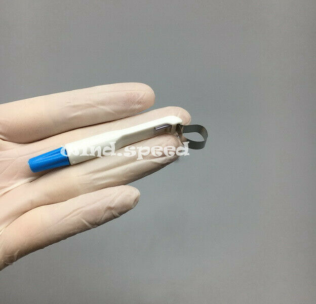 100pcs Dental PRO Matrix Bands Adjust Hold Single Use Curved Bands 6mm For Molar