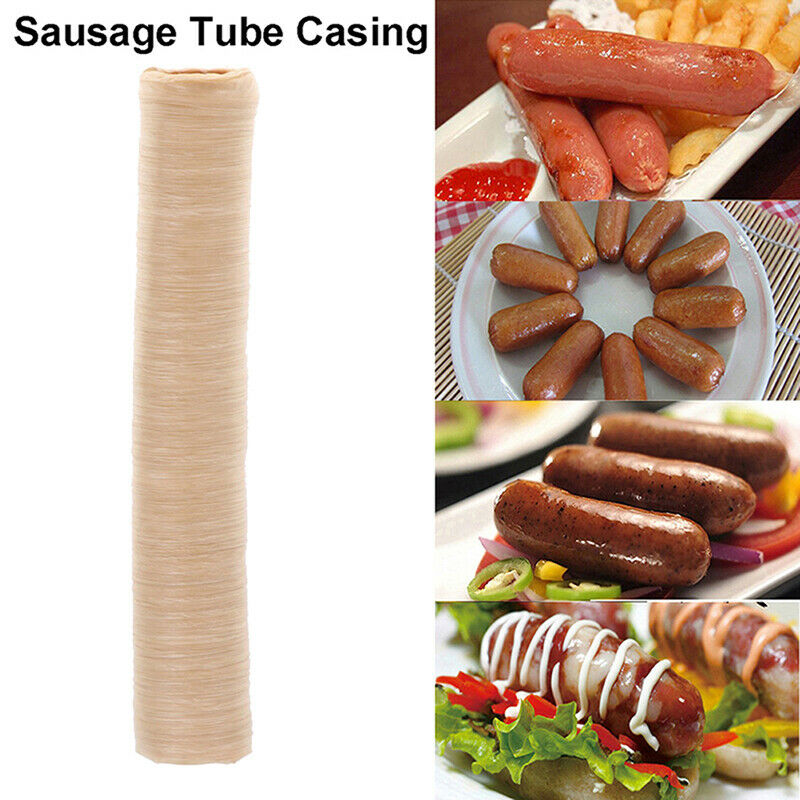 15mX30mm Sausage Packaging Tools edible Casings Sausage syringe Sausage MakeBDD