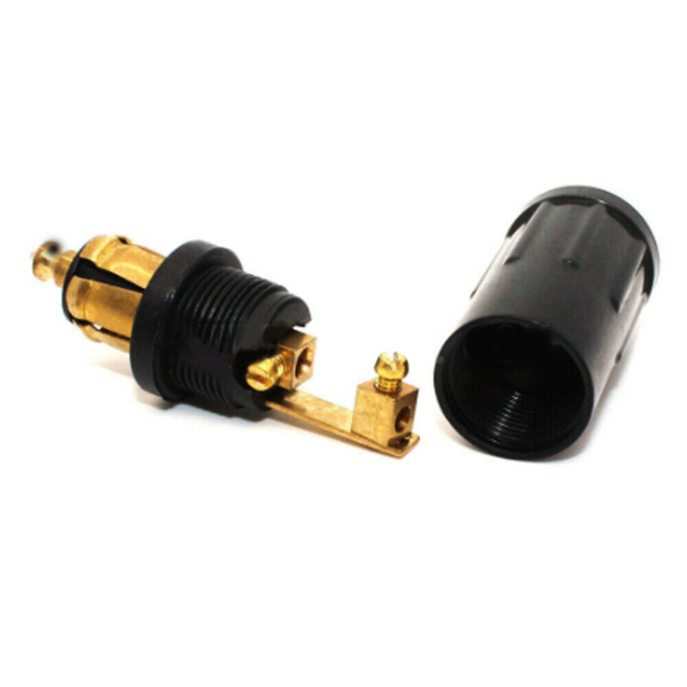 Cigarette Lighter Adapter Male Plug European Type Connector Fits BMW Motorcycle