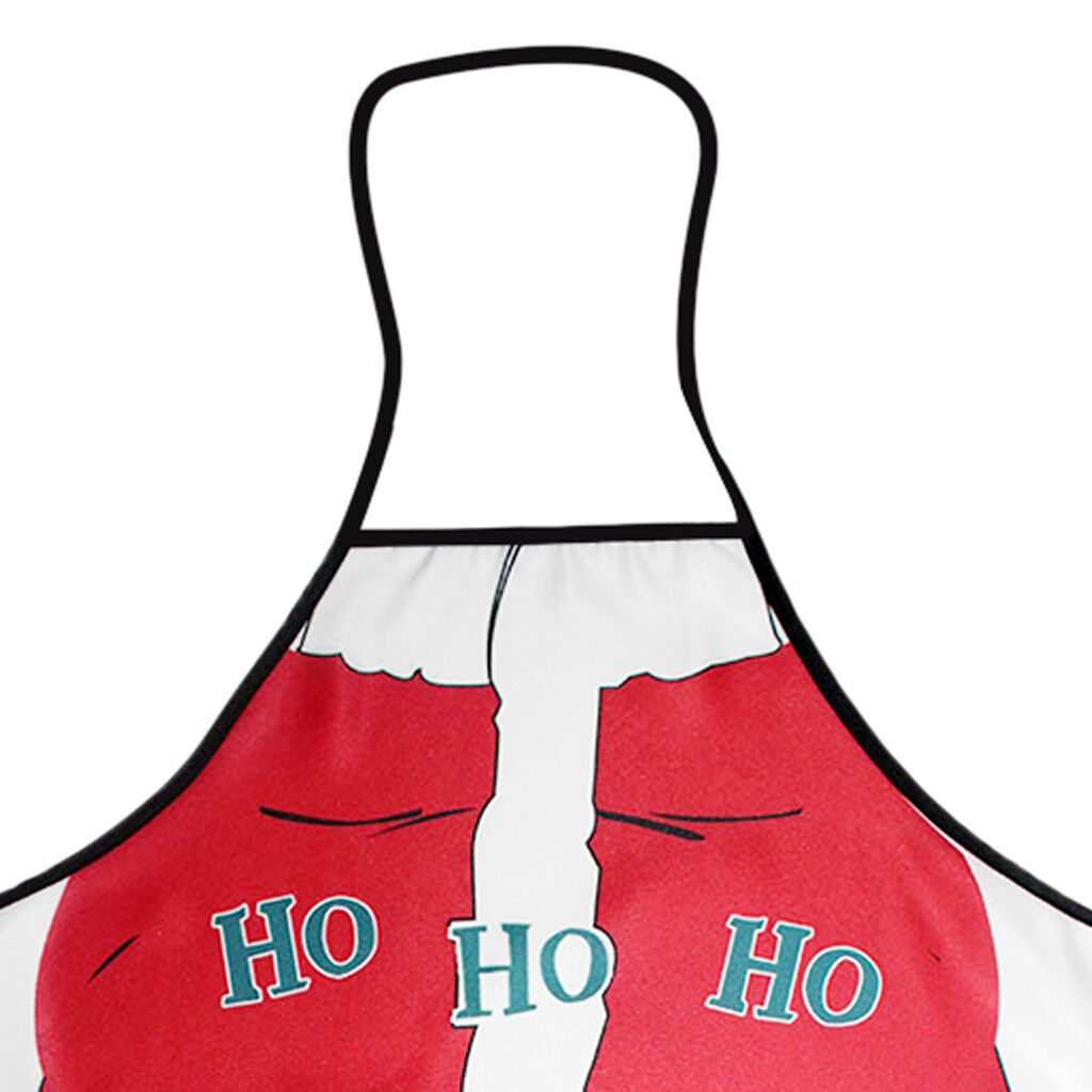 Sexy Funny Household Novelty Apron Father Christmas Kitchen Chef Aprons