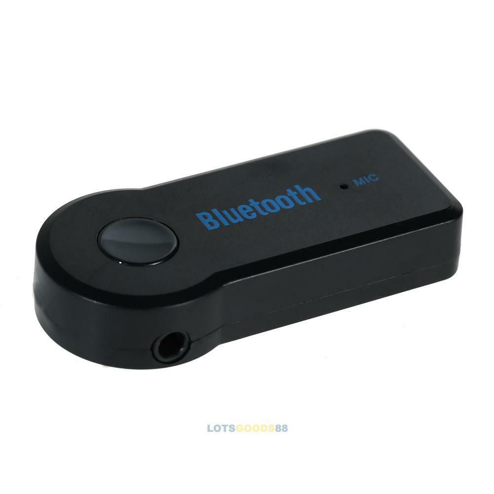 Wireless Bluetooth 3.5MM AUX udio Stereo Music Home Car Receiver Adapter LS4G