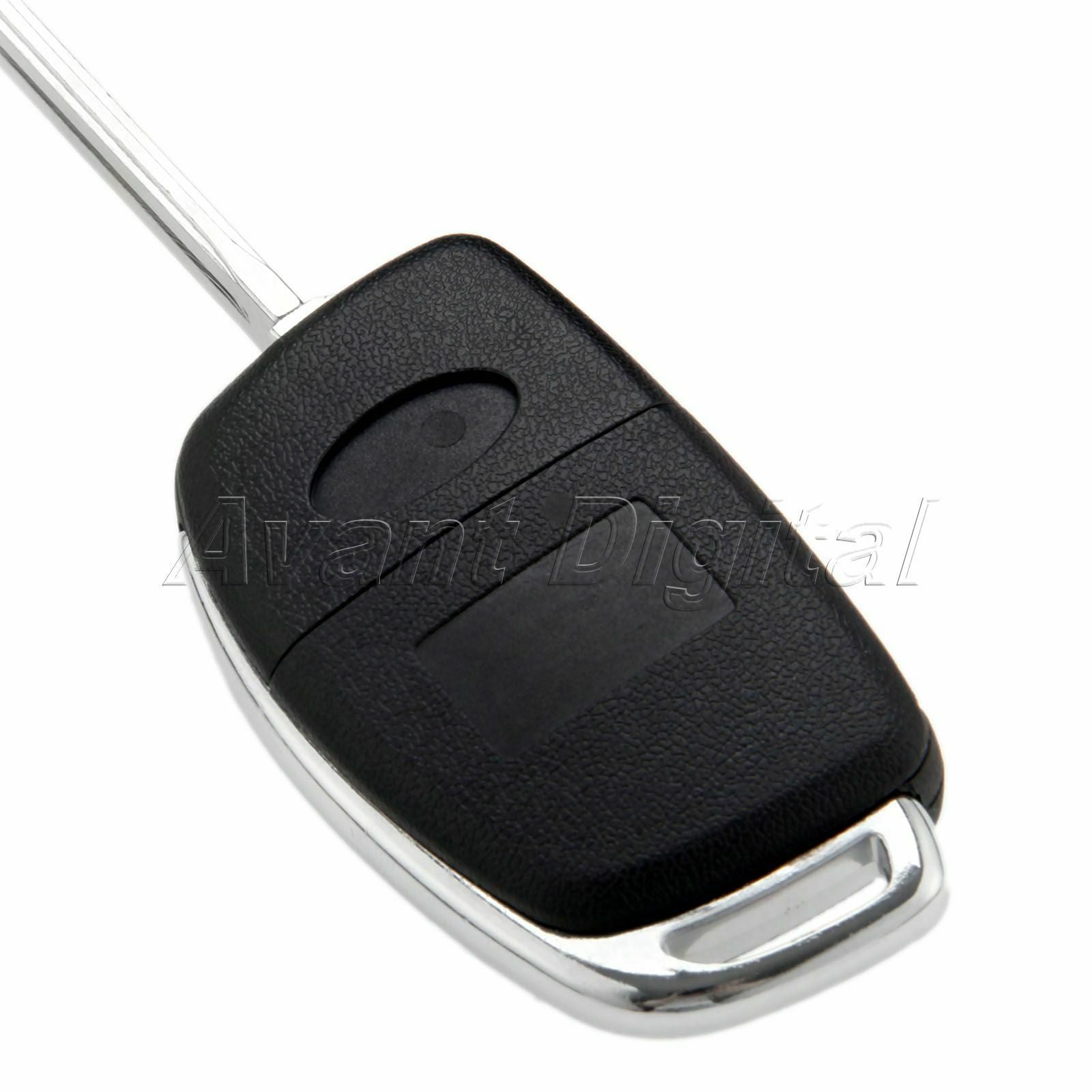 2Pcs 3 Buttons Remote Key ID46 Chip TOY40 Blade With Battery Fit For HYUNDAI