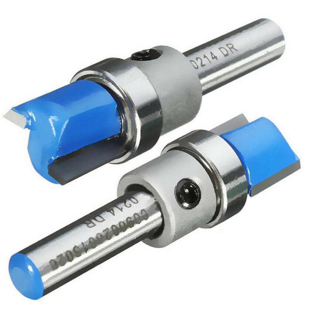 Flush Trim Template Cutter Router Bit With 1/4-inch Shank Bearing 1/2"x 2/5