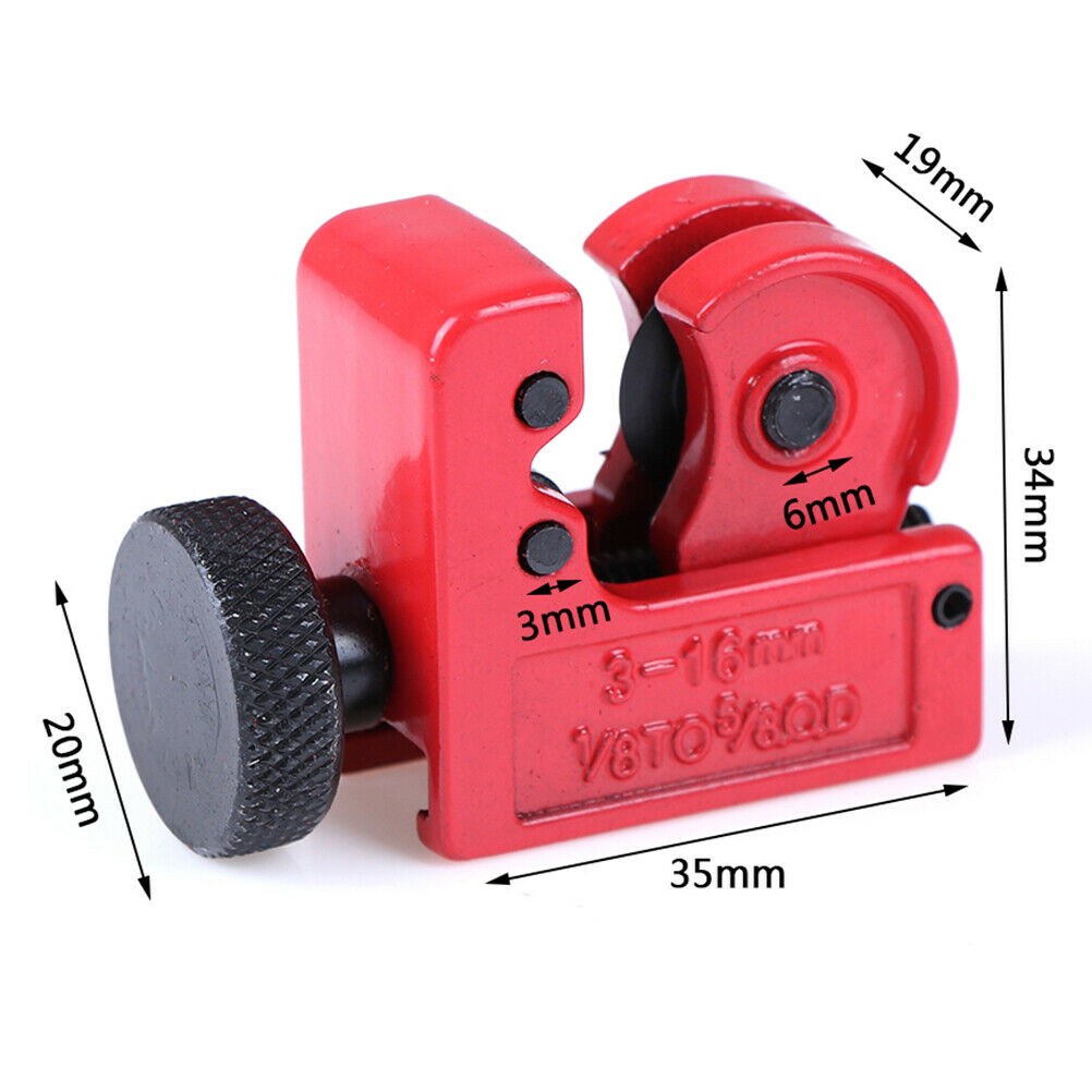 Mini Pipe Tubing Cutter 1/8" to 5/8" OD Copper Brass Aluminum Cutting tool US