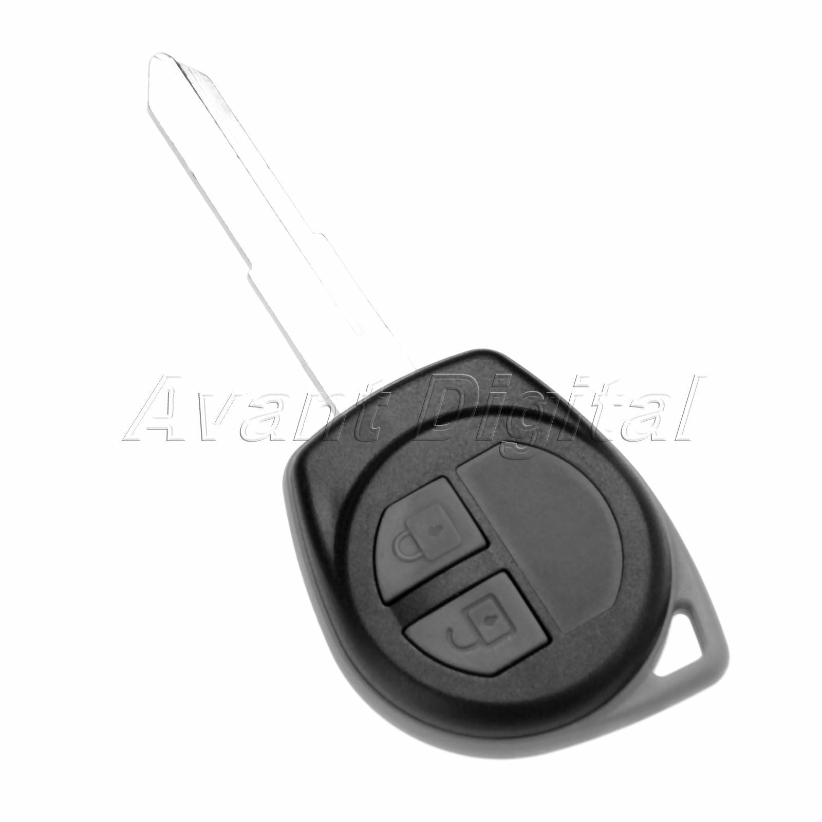 1Pc Remote Key 2 Buttons 433 MHz ID46 Chip HU87 KBRTS004 Fit For Suzuki Swift