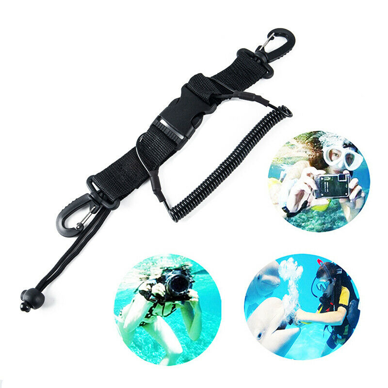 Diving Dive Canoe Camera Lanyard With Quick Release Buckle Clips To.l8