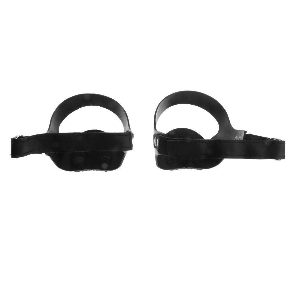 2 Pairs Lightweight Ice Grippers Walking Traction Cleats Crampons 5 Teeth