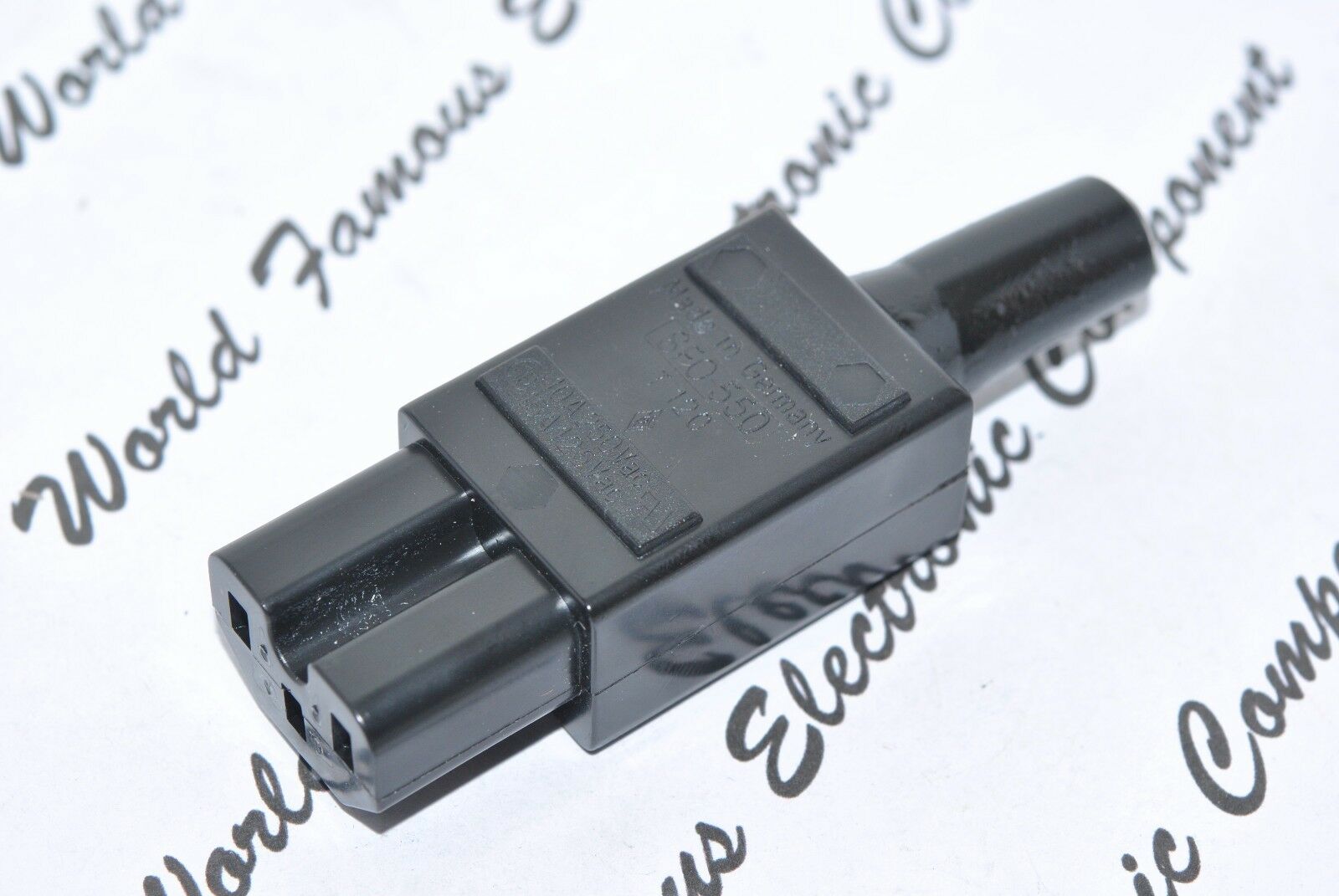 1pcs-Kautt & Bux SFO550 IEC 10A 250Vac  Re-wireable Female Plug -Connector